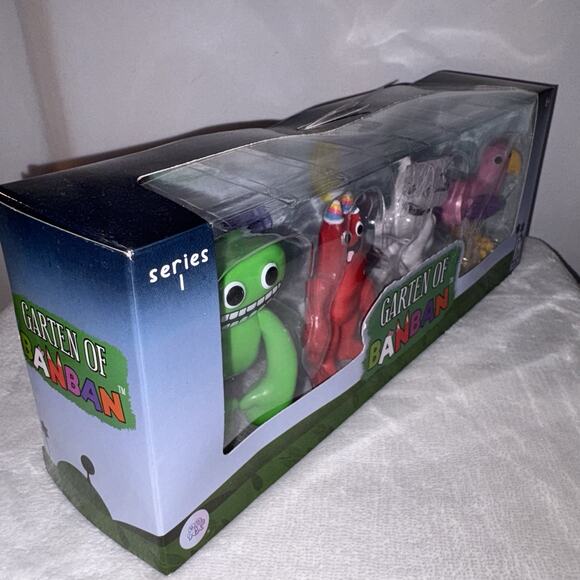 Garten Of BanBan MIni Collectible 4 Figure Set Josh Oplia Series 1 Toy Figures - Picture 3 of 5